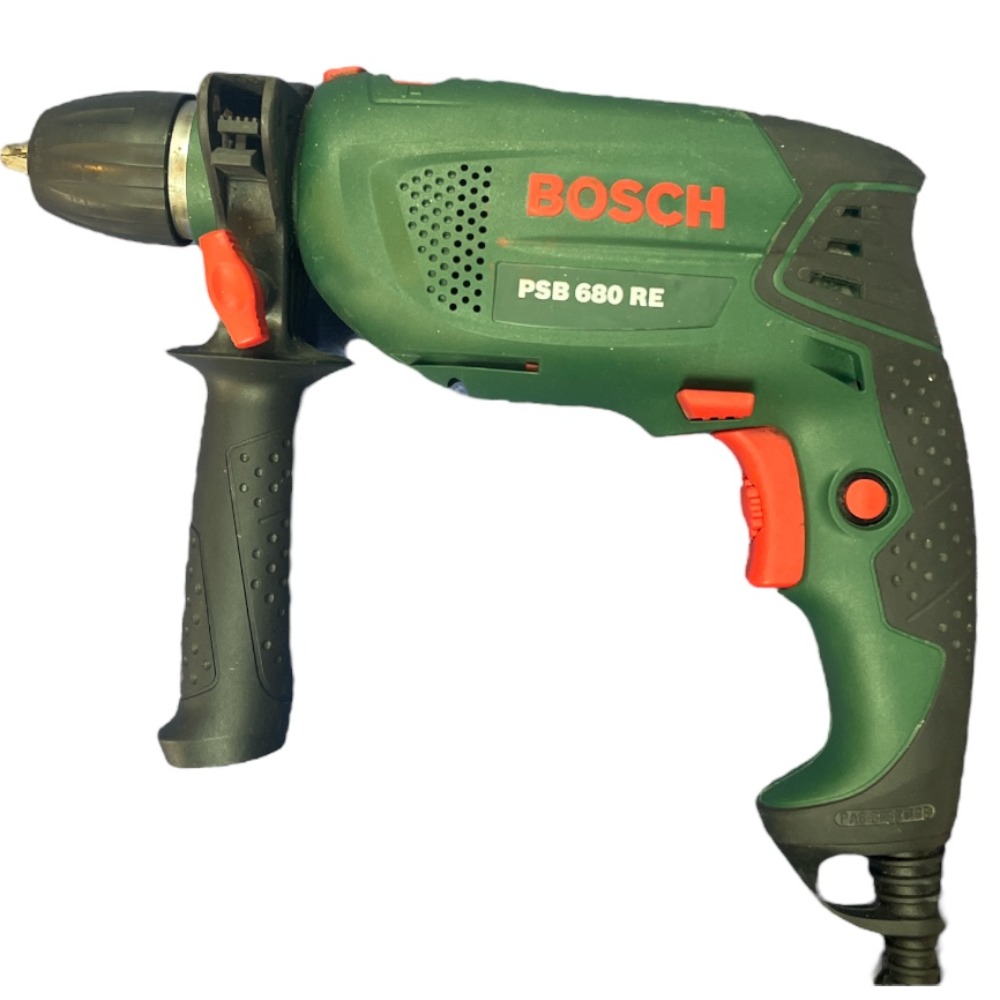 Bosch PSB 680 RE Hammer Drill Corded With Case Own4Less